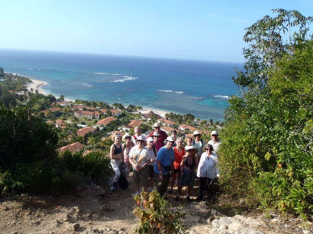 View of resort from hike.